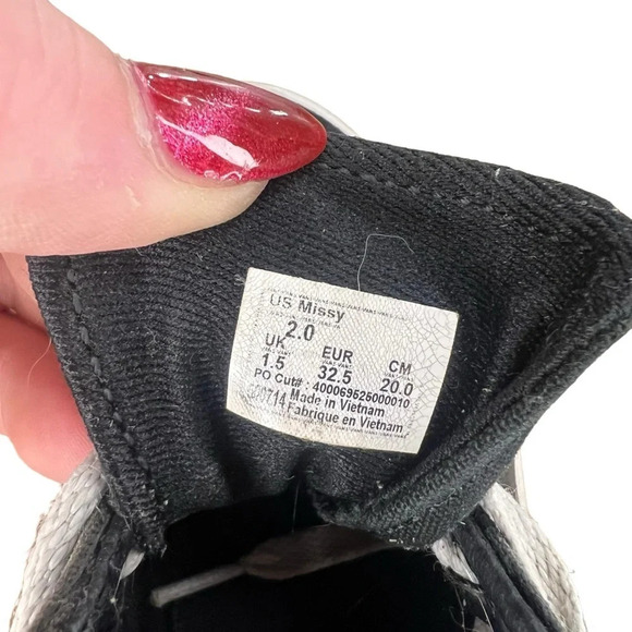 Vans Ward Low Top Floral Embroidery Youth Skate Shoes/Sneakers - Missy Size 2.0 - Picture 9 of 9